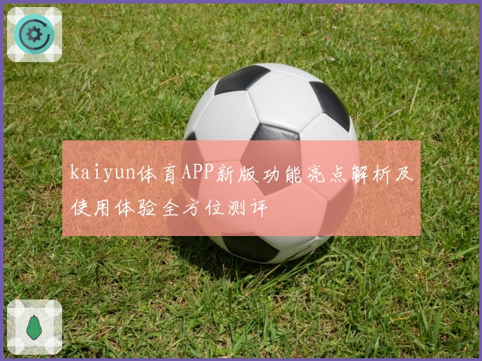 kaiyun体育APP新版功能亮点解析及使用体验全方位测评